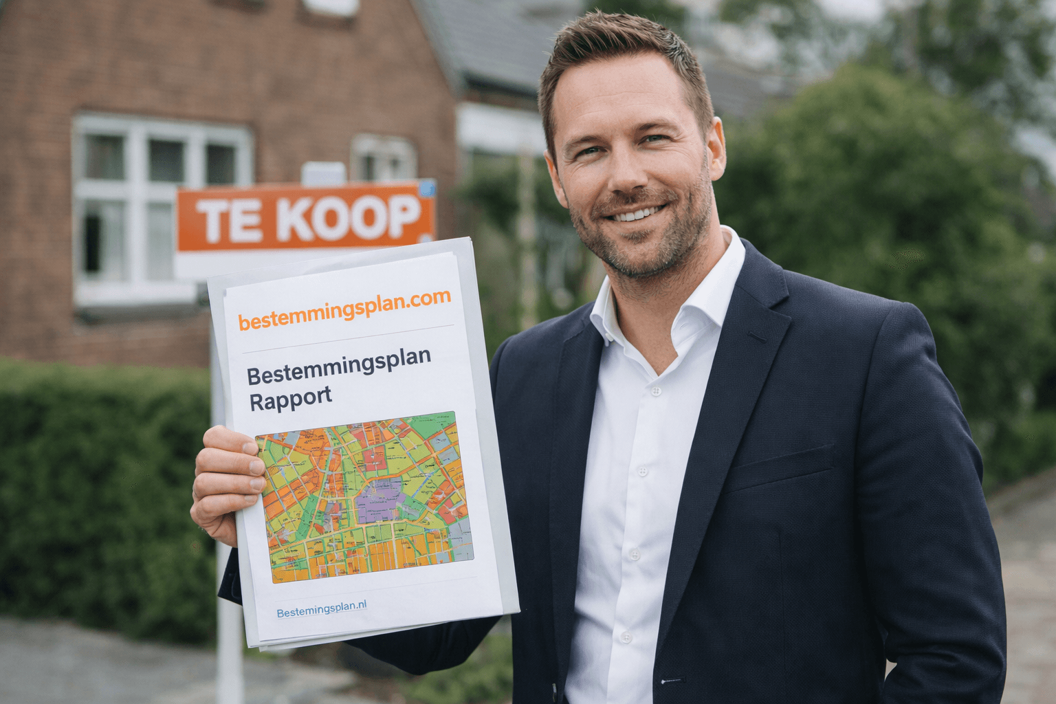Makelaar met bestemmingsplan.com rapportage